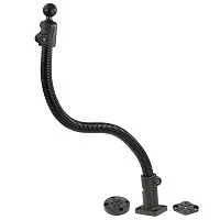 RAP-B-386-18U Шаровое основание RAM Flex-Rod 18" с крепежными элементами RAM Pin-Lock.