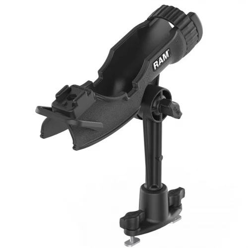 RAP-433-421 Держатель для рыболовных удочек RAM ROD HD с 6-дюймовой шлицевой стойкой и двухдорожечным основанием. RAP-433-421 Держатель для рыболовных удочек RAM ROD HD с 6-дюймовой шлицевой стойкой и двухдорожечным основанием.