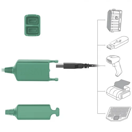 RAM-GDS-DOCK-SAM80CD2U Док-станция GDS Tough-Dock с двумя портами USB-A для планшетов Samsung Tab A11 и Tab A9 фото 2 RAM-GDS-DOCK-SAM80CD2U Док-станция GDS Tough-Dock с двумя портами USB-A для планшетов Samsung Tab A11 и Tab A9 фото 2