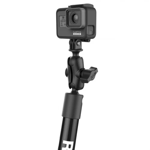 RAP-354-TRA1-12-A-GOP1 RAM Tough-Pole 56 см штанга на салазки для GoPro, шары 25 и 38 мм фото 3