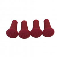 Наконечники N-Star для креплений X-grip, комплект 4 шт. Цвет красный (NS-XRC-RED)