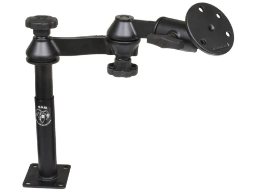 RAM-VP-SW1-47-240 Телескопическая стойка RAM Tele-Pole с 4- и 7-дюймовыми стойками, поворотными кронштейнами и большой круглой пластиной. RAM-VP-SW1-47-240 Телескопическая стойка RAM Tele-Pole с 4- и 7-дюймовыми стойками, поворотными кронштейнами и большой круглой пластиной.