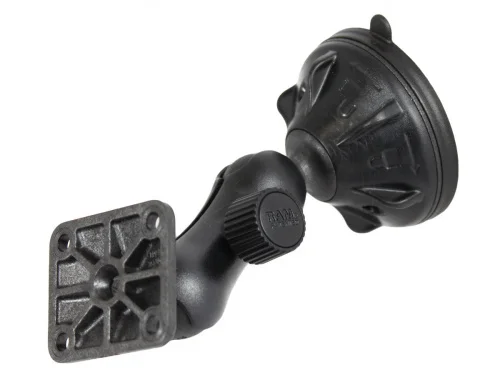 RAP-B-166-1U Низкопрофильное крепление на присоске RAM Twist-Lock с расположением отверстий AMPS