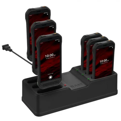 RAM-DOCK-6G-KYO1PU Зарядная док-станция RAM с 6 портами для Kyocera DuraForce Ultra 5G E7110 RAM-DOCK-6G-KYO1PU Зарядная док-станция RAM с 6 портами для Kyocera DuraForce Ultra 5G E7110
