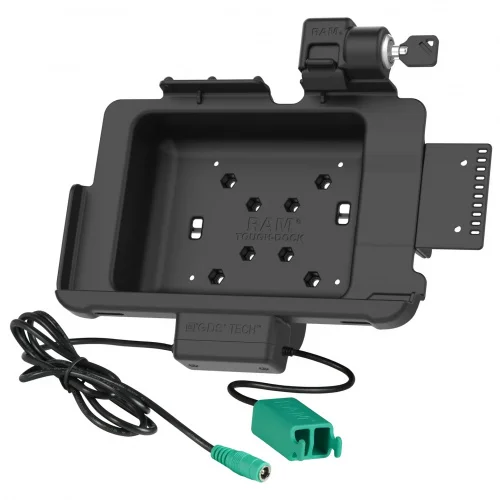 RAM-HOL-ZE21PD2KLU Держатель с замком питания RAM Tough-Dock + два порта USB для Zebra ET4x 10" фото 3 RAM-HOL-ZE21PD2KLU Держатель с замком питания RAM Tough-Dock + два порта USB для Zebra ET4x 10" фото 3