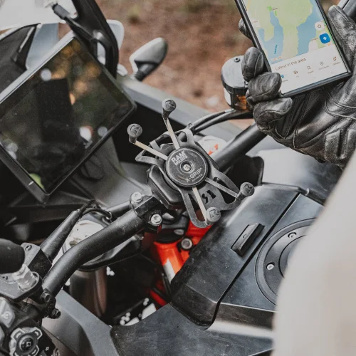 Крепление для больших смартфонов RAM X-Grip на руль с защитой от вибрации (арт. 30251) фото 7 Крепление для больших смартфонов RAM X-Grip на руль с защитой от вибрации (арт. 30251) фото 7
