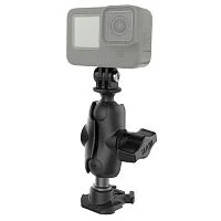 RAP-B-GOP2-A-GOP1U крепление RAM для GoPro и др. переход на штатные крепления GoPro, муфта 60 мм