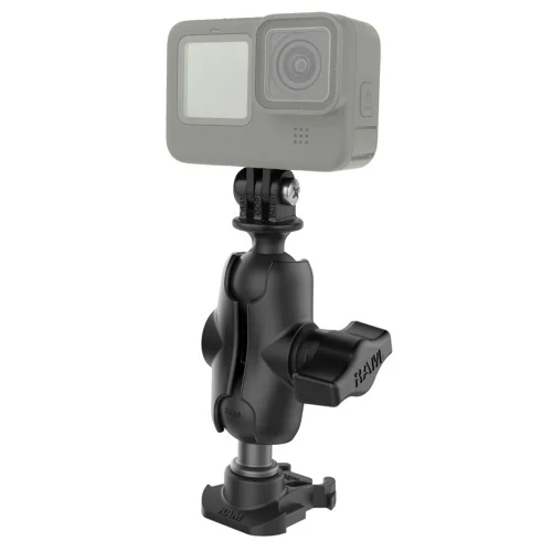 RAP-B-GOP2-A-GOP1U крепление RAM для GoPro и др. переход на штатные крепления GoPro, муфта 60 мм