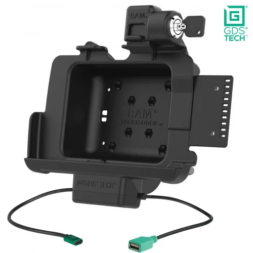 RAM-GDS-DOCKL-ZE20PDU Док-станция с замком GDS + Data для Zebra ET401 и ET4x 8" с IntelliSkin фото 3 RAM-GDS-DOCKL-ZE20PDU Док-станция с замком GDS + Data для Zebra ET401 и ET4x 8" с IntelliSkin фото 3