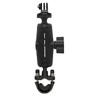 Крепление N-Star для экшн камер GoPro и др. на руль мотоцикла, трубу. Муфта 95 мм (NS-AC-B9-BTB)