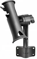 RAP-390-BU Держатель для удилищ RAM Tube Jr. с основанием для крепления к перегородке - стойка 6"