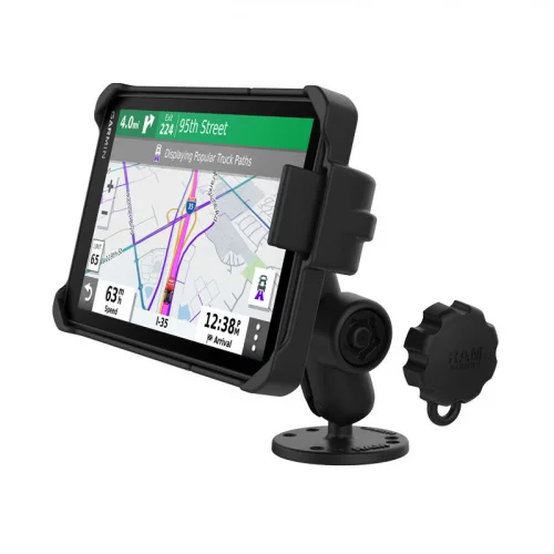 RAM-B-138L-GA77LU Крепление RAM EZ-Roll'r Drill-Down Mount для Garmin dēzl OTR700 RAM-B-138L-GA77LU Крепление RAM EZ-Roll'r Drill-Down Mount для Garmin dēzl OTR700