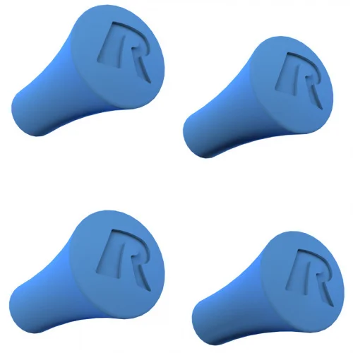 RAP-UN-CAP-4-BLUEU Накладки на кепки RAM X-Grip синего цвета, комплект из 4 штук.