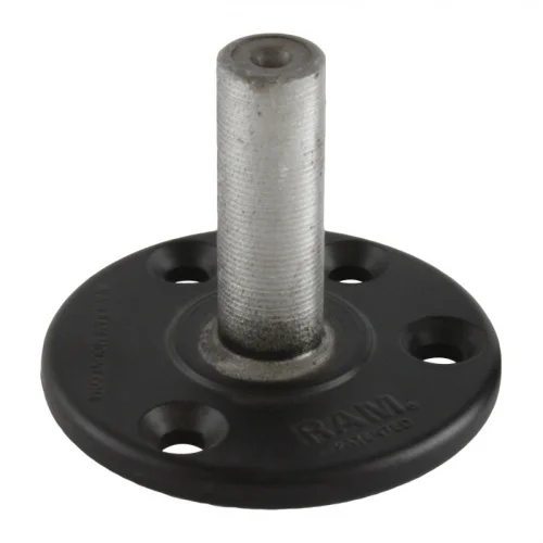 RAM-D-202PU Большая круглая пластина RAM с резьбой 1/2" NPT