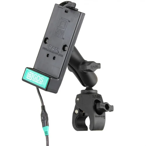 RAM-B-400-GDS-DOCK-V1U Док-станция для телефона с питанием от GDS с небольшим зажимным креплением RAM Tough- RAM-B-400-GDS-DOCK-V1U Док-станция для телефона с питанием от GDS с небольшим зажимным креплением RAM Tough-