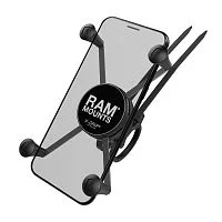 Крепление для большого телефона RAM X-Grip с велосипедной базой RAM EZ-On / Off (RAP-274-1-UN10)