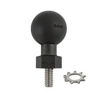 RAP-B-379U-252050-KAY1 шар RAM 25 мм (1") с резьбой 1/4"-20х .50 для каяков, фото-видеотехники и др.