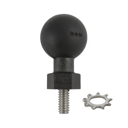 RAP-B-379U-252050-KAY1 Шаровой наконечник RAM Tough-Ball с резьбовой шпилькой 1/4"-20 x .50" для байдарок - размер B