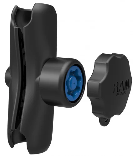 RAM-201-SU Муфта RAM 140 мм с замком-секреткой 7 pin для шаров 38 мм (1,5")