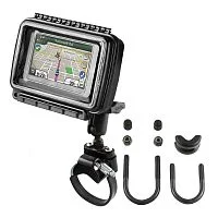 RAM-B-149Z-2-AQ6 RAM Aqua Box Крепление на рейку ATV / UTV для устройств средней ширины