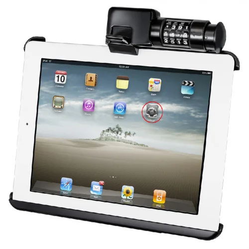 RAM-HOL-AP8LU Подставка RAM Latch-N-Lock для iPad 1-4