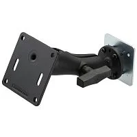 RAM-101-2461-225BU Крепление RAM VESA 75 мм муфта 140 мм круг, основание, шары 38 мм (1,5")