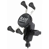 RAM-HOL-UN7B-A-379-M616U крепление RAM для 4"-5,5" смартфонов,болт M6, муфта 60 мм шары 25 мм