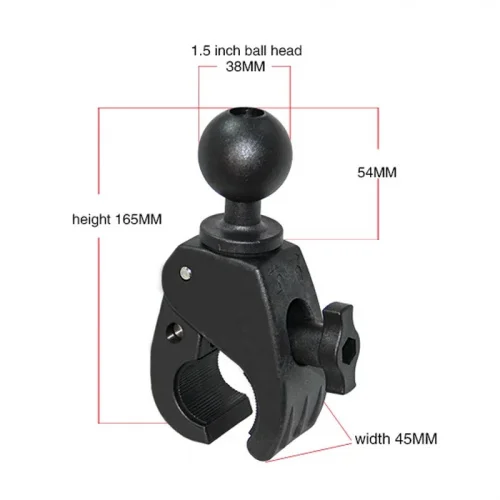 Струбцина N-Star Tough Claw большая на трубу 27-65 мм шар 38 мм (1,5") (NS-CLTCB) фото 3 Струбцина N-Star Tough Claw большая на трубу 27-65 мм шар 38 мм (1,5") (NS-CLTCB) фото 3