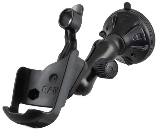 RAP-B-166-2-GA12U Низкопрофильное крепление на присоске RAM Twist-Lock для GPS-навигаторов Garmin 60 и др. моделей. фото 2