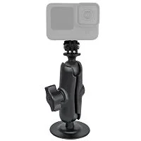 RAP-B-378-202U-GOP1 крепление RAM для камер GoPro Hero 1-4, муфта 95 мм скотч, шары 25 мм (1")