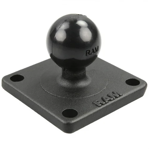 RAM-B-202U-22 Шарообразное основание RAM с 4 отверстиями размером 1,5 x 1,5" - размер B