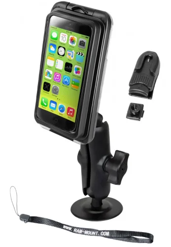 RAP-B-378-AQ7-2-I5 Крепление RAM Aqua Box Pro 20 для iPhone 5 с липкой основой Flex RAP-B-378-AQ7-2-I5 Крепление RAM Aqua Box Pro 20 для iPhone 5 с липкой основой Flex