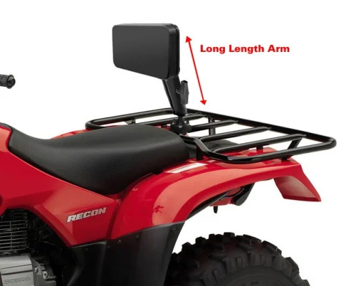 RAM-101U-D-235Z-BR1 Крепление RAM с двойным U-образным болтом и спинкой для квадроциклов - размер C (средний).