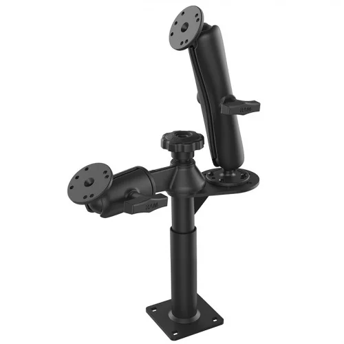 RAM-VP-SW2F-45 RAM Tele-Pole с опорами 4 ”и 5” и двойным шаровым креплением