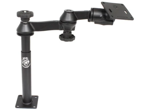 RAM-VP-SW1-89-2461 Телескопическая стойка RAM Tele-Pole с 8- и 9-дюймовыми стойками, поворотными кронштейнами и креплением VESA 75x75 мм.