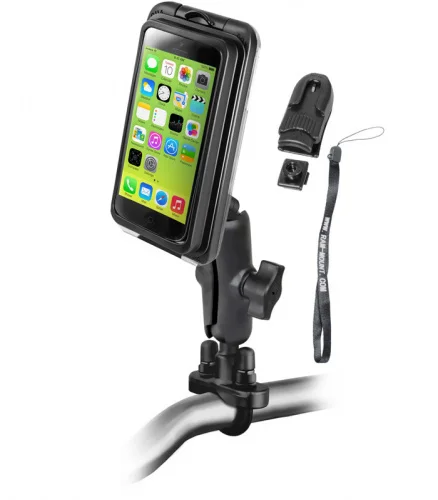 RAM-B-149Z-AQ7-2-I5 аквабокс RAM для Apple iPhone 5 с мото креплением, муфта 95 мм шары 25 мм (1") RAM-B-149Z-AQ7-2-I5 аквабокс RAM для Apple iPhone 5 с мото креплением, муфта 95 мм шары 25 мм (1")