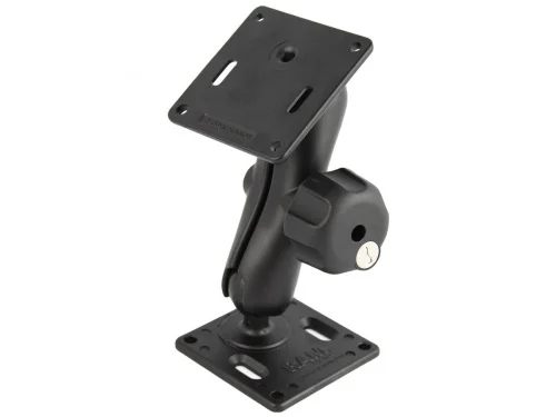 RAM-102LU-2461 Крепление RAM Double 75x75mm VESA с фиксатором Key Lock - средний размер