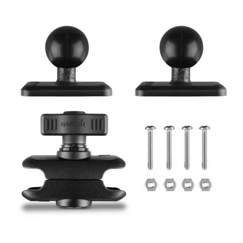 Крепление Garmin 2 шара 25 мм (1") с площадками 51x43 мм (2x1,7) AMPS, муфта 60 мм (010-12373-04)
