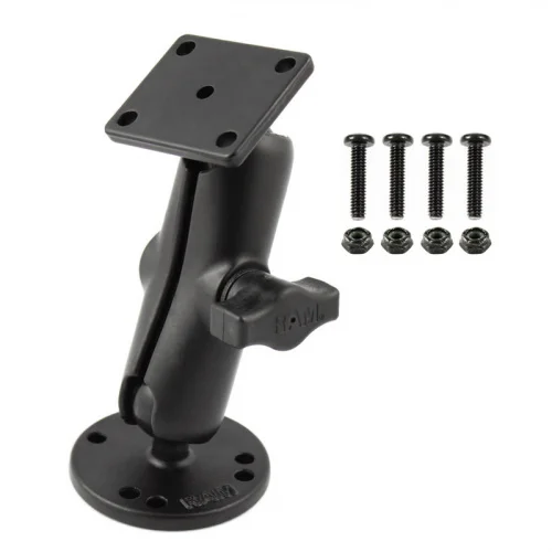 RAM-B-139-G4U Крепление RAM Drill-Down Double Ball Mount с крепежными элементами для серии Garmin GPSMAP
