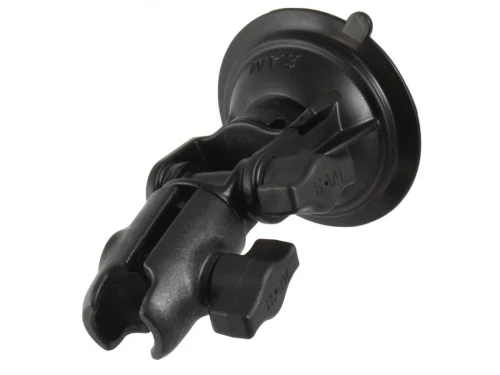 RAP-B-104-224U-QU1 Крепление RAM Twist-Lock из композитного материала на присоске с храповым механизмом и шарнирным креплением