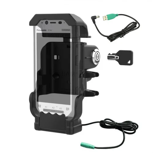 RAM-HOL-PAN11PKLU Подставка с фиксатором и питанием от RAM для ноутбуков Panasonic Toughbook FZ-N1 и FZ-F1 RAM-HOL-PAN11PKLU Подставка с фиксатором и питанием от RAM для ноутбуков Panasonic Toughbook FZ-N1 и FZ-F1