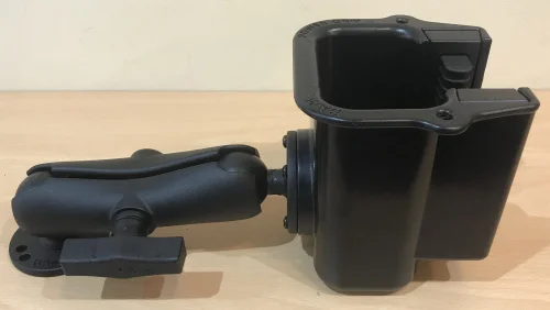 RAM-101-396U Крепление RAM для сканеров штрихкодов, муфта 140 мм шары 38 мм (1,5"). Внутр. размеры стакана 88x55x125 мм фото 5