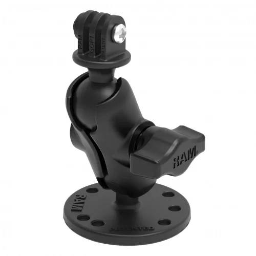 RAM-B-138-A-GOP1U крепление RAM камер GoPro на плоскую поверхность, круглая площадка, муфта 60 мм фото 3 RAM-B-138-A-GOP1U крепление RAM камер GoPro на плоскую поверхность, круглая площадка, муфта 60 мм фото 3