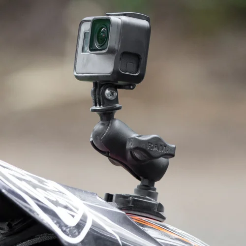 RAP-B-GOP2-A-GOP1U крепление RAM для GoPro и др. переход на штатные крепления GoPro, муфта 60 мм фото 8