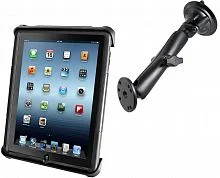 RAM-B-166-C-TABL3U автомобильное крепление RAM для iPad 1-4 без чехла или с тонким чехлом