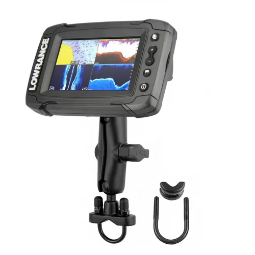 RAM-B-149Z-LO11-NAV1 Крепление RAM на руль с U-образным болтом и двойным шаровым шарниром для эхолота Lowrance Elite-5 и др. моделей. RAM-B-149Z-LO11-NAV1 Крепление RAM на руль с U-образным болтом и двойным шаровым шарниром для эхолота Lowrance Elite-5 и др. моделей.