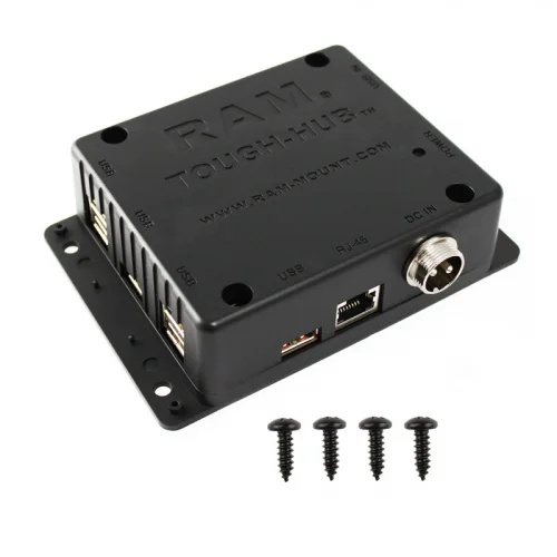 RAM-234-HUB1U RAM Tough-Hub Rugged 6-портовый концентратор RAM-234-HUB1U RAM Tough-Hub Rugged 6-портовый концентратор