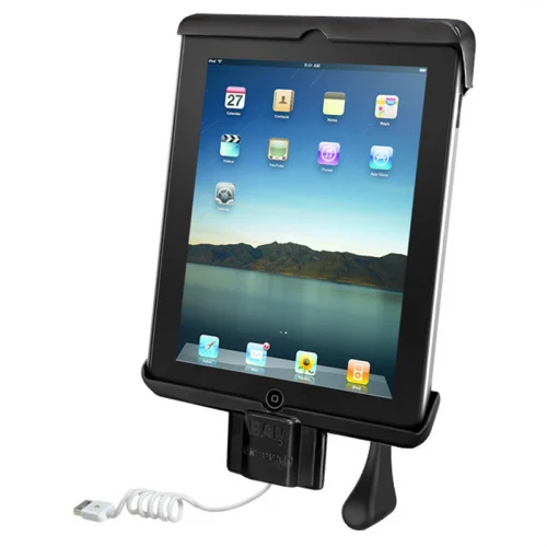 RAM-HOL-TABDL7U Подпружиненный держатель RAM для Apple iPad второго поколения.