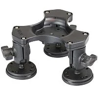 RAP-365B-1-339U крепление RAM на 3-х магнитных площадках, шары 25 мм (1")