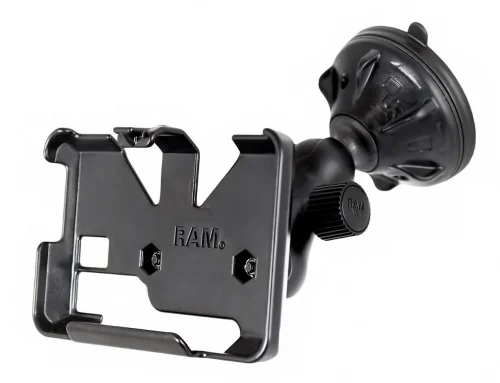 RAP-B-166-2-GA25U Низкопрофильное крепление на присоске RAM Twist-Lock для Garmin nuvi 200W и др. устройств. фото 2
